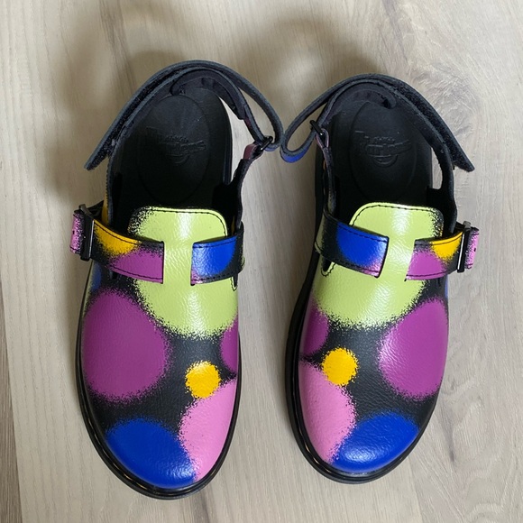 BRAND NEW! Dr. Martens Jorgie Y Leather Slingback Clogs - Size 6 (37) - Picture 5 of 7